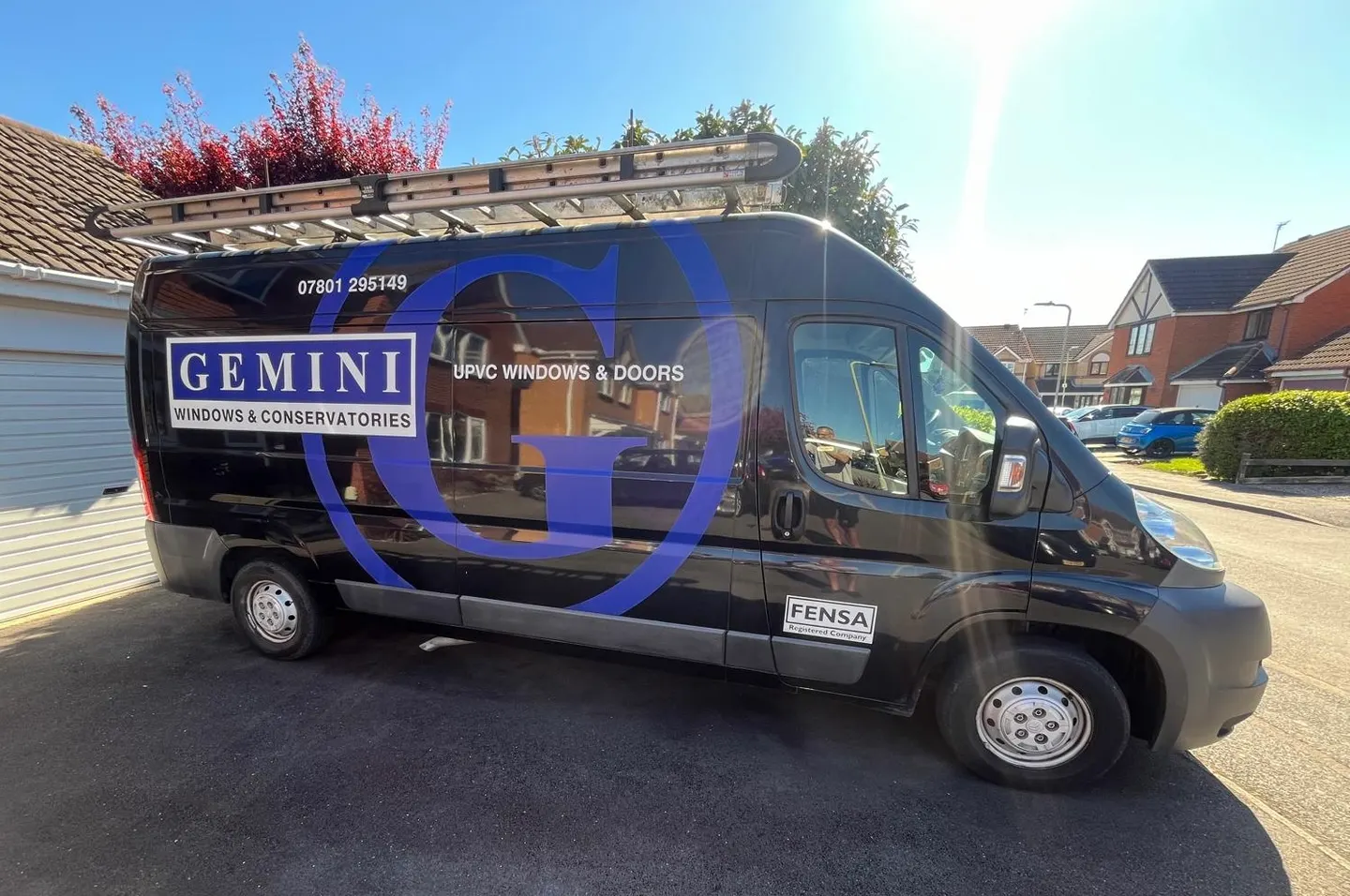 Gemini Windows and Doors van
