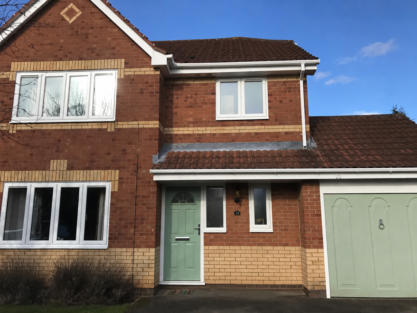 Replacement window installation by Gemini Windows and Doors